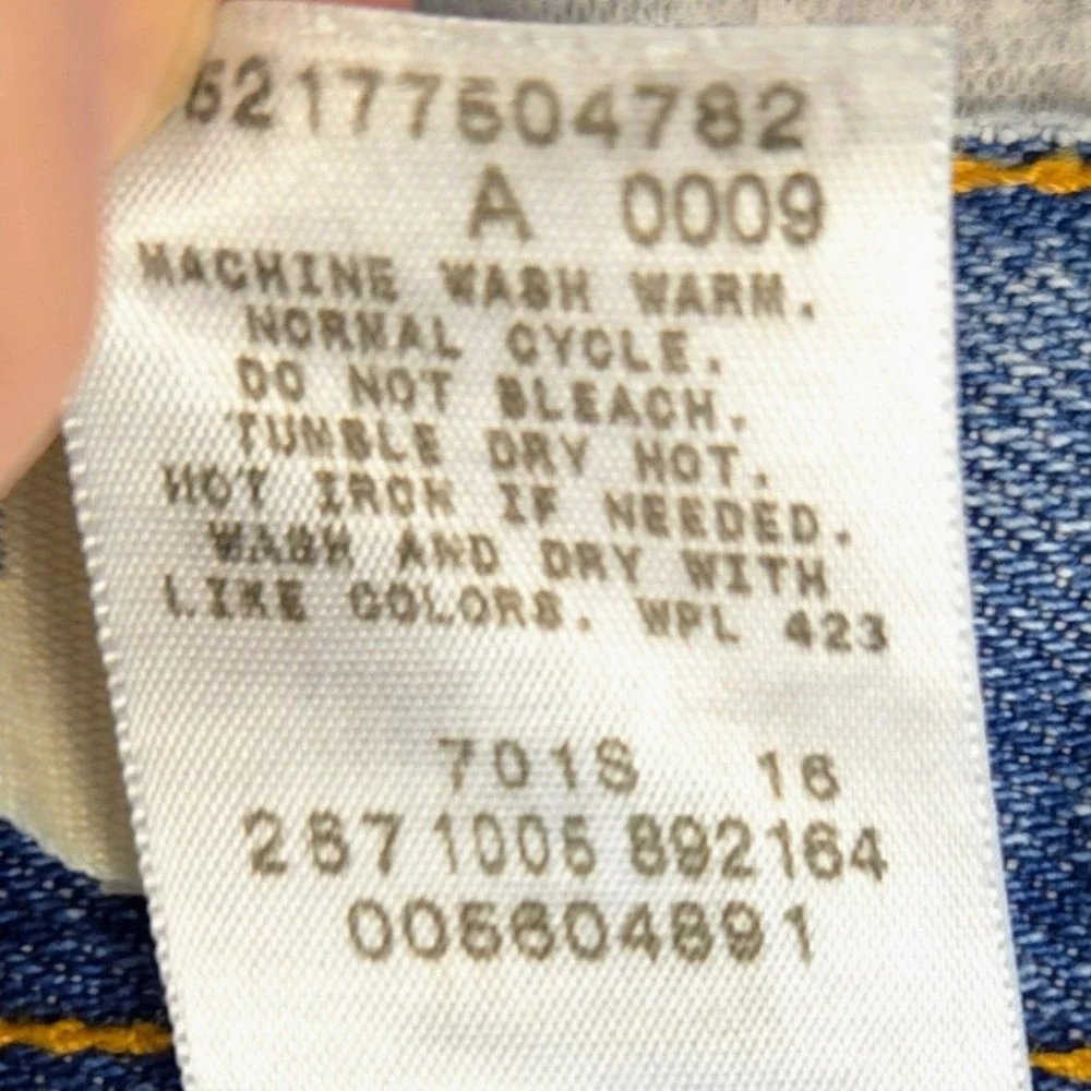 Levis 560 Comfort Fit Mens‎ Blue Jeans Loose Tapered Denim 38x30 (Fits 36x28)